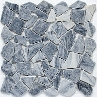 Мозаика из нат. мрамора Starmosaic Split Grey Matt (JMST050) 30,5х30,5