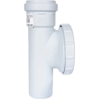 STOUT Ревизия с круглой крышкой канализационная бесшумная D 58