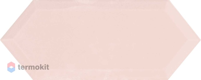 Керамическая плитка Monopole Cupidon Rosa Brillo Bisel настенная 10x30