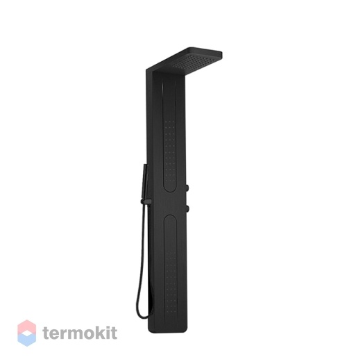 Душевая панель Ceruttispa Vettore B черный матовый CT8993