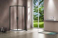 Душевой уголок Vincea Garda 1900x900x900 черный VSQ-1G900CLB