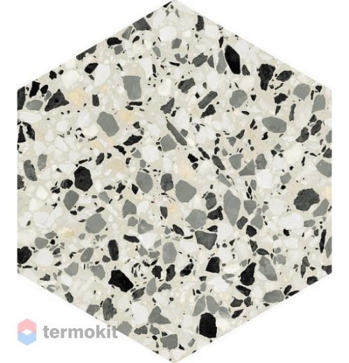 Керамогранит DNA Tiles Terrazzo Grey 32x36,8