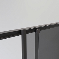 Душевой уголок Niagara Nova 1950x900x900 (тонированное стекло) черный матовый NG-2823-34BLACK