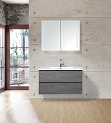 База под раковину Belbagno LUCE подвесная 80 LUCE-800-2C-SO-SCM Stucco Cemento