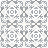 Керамическая плитка Dvomo Timeless Temple Silver напольная 45x45