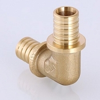 Valtec Угольник надвижной 16х16 латунь CW614N