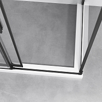 Душевой уголок Vincea Slim-N 2000x1200x900 черный VSR-4SN9012CLB