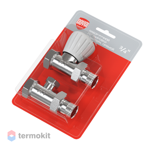 Royal Thermo Набор ручной регулировки радиатора, прямой 3/4"