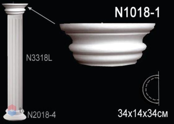 Полуколонна Perfect капитель N1018-1