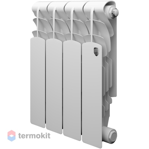 Алюминиевый радиатор Royal Thermo Revolution 350 \ 01 секция \ с боковым подключением