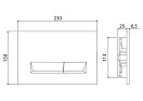 Клавиша смыва BelBagno MARMI хром глянец BB010-MR-CHROME