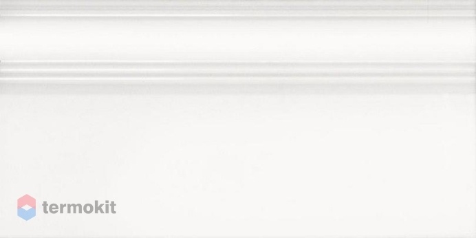 Керамическая плитка Kerama Marazzi Беллони FME032R Плинтус белый матовый обрезной 20x40x1,6