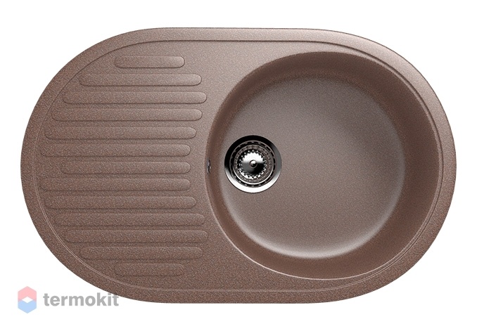 Мойка для кухни ULGRAN Classic терракот U-107-307