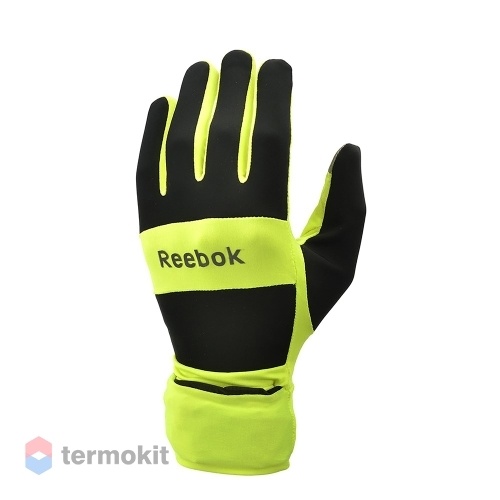 Всепогодные перчатки для бега Reebok размер S RRGL-10132YL