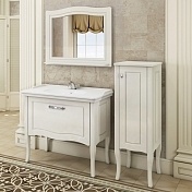 Зеркало COMFORTY Павия-100 белый глянец 00004147986