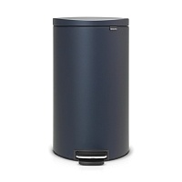 Мусорный бак Brabantia FlatBack+ 30л минерально-синий 103940