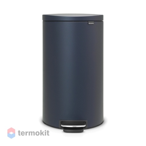 Мусорный бак Brabantia FlatBack+ 30л минерально-синий 103940