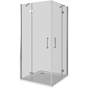 Душевой уголок Good Door SATURN 1850х900х900 Хром СА00014