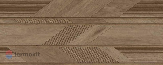 Керамическая плитка Porcelanosa 3D Gent Arrow Roble настенная 59,6x150