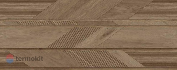 Керамическая плитка Porcelanosa 3D Gent Arrow Roble настенная 59,6x150 