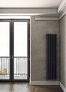 Стальной трубчатый радиатор Arbonia 2180/01 секция с боковой подводкой 1/2 цвет Антрацит