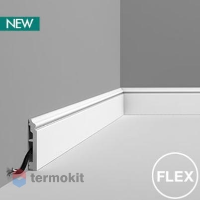Плинтус Orac Duropolymer SX173F гибкий