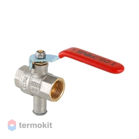 Valtec Кран шаровой для подключения датчика температуры 3/4"