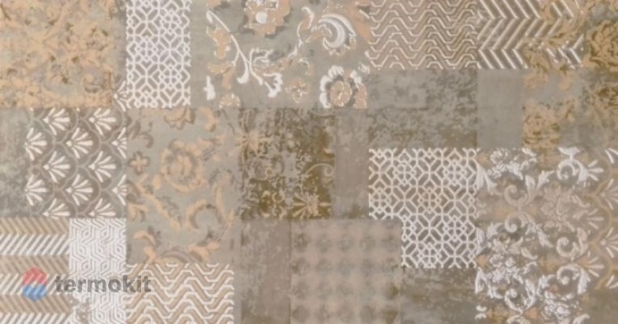 Керамогранит Tonino Lamborghini Sakhir Sand Dec Patchwork декор 60x120