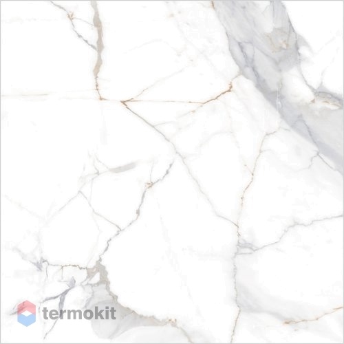 Керамогранит Global Tile Calacatta Imperial GT60606103PR белый полир. 60x60