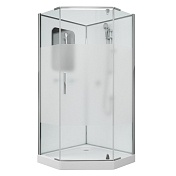 Душевая кабина Grossman Classic 2050x900x900 (матовое стекло) хром GR171