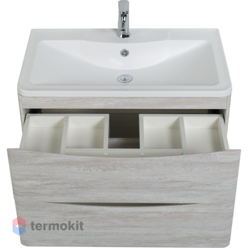 Тумба под раковину BelBagno ACQUA 100 подвесная Rovere Vintage Bianco ACQUA-1000-2C-SO-RVB
