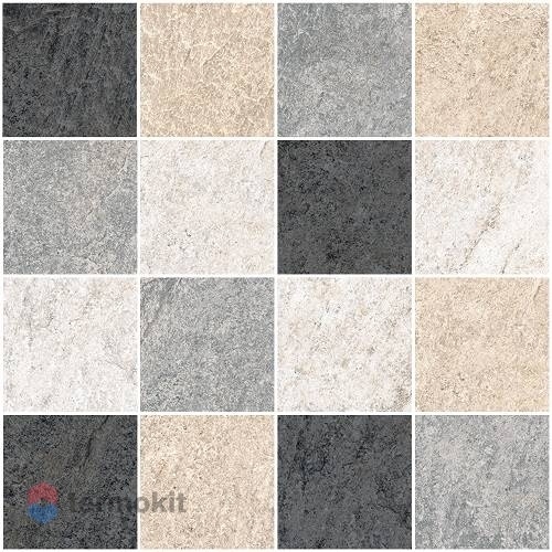 Керамогранит Vitra Quarstone K9522118R001VTE0 мозаичный микс 30x30
