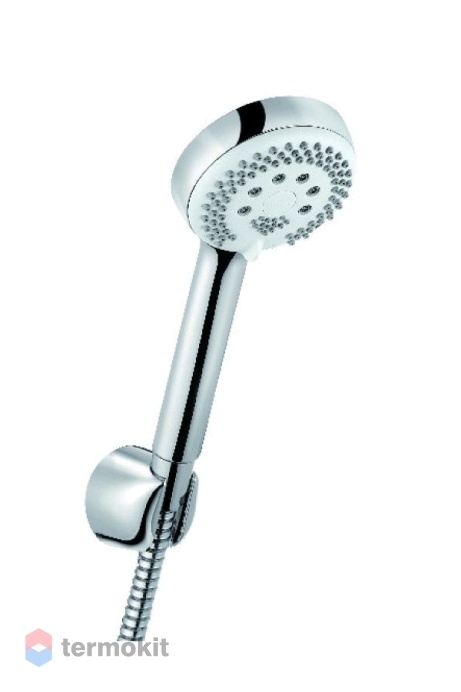 Ручной душ Kludi Logo 3 режима, с держателем, хром 6803005-00