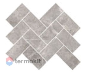 Мозаика Vitra Marmori K9465718LPR1VTE0 Шеврон Холодный Греж (5х10) 28х31,5