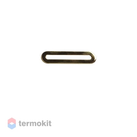 Декоративная накладка на отверстие перелива для ванны BelBagno, золото BB39-T-ORO