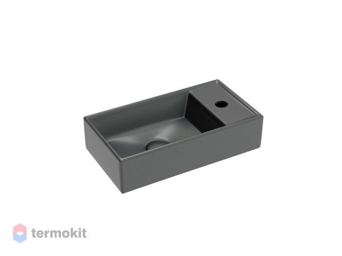 Раковина Ceramicanova ELEMENT 40 темный антрацит матовый CN6051LMDH