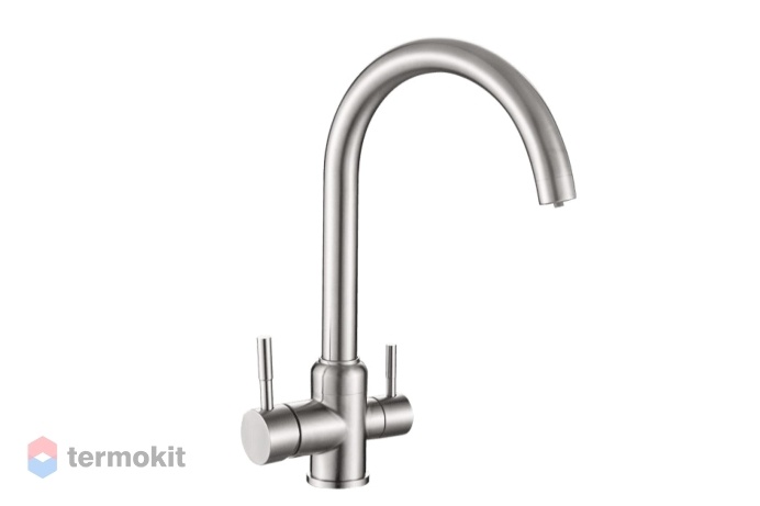 Смеситель для кухни Ulgran Classic нержавеющая сталь U-020-304