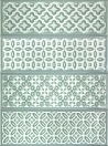 Керамическая плитка Fabresa Aria Santorini Green настенная 10x30