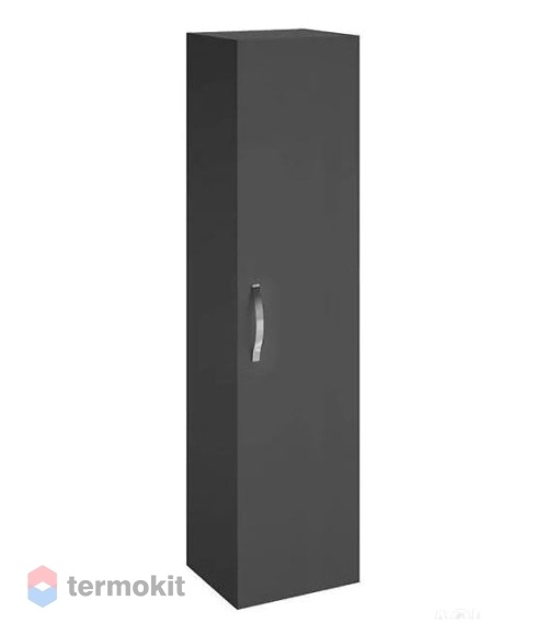 Шкаф-колонна Jacob Delafon Ola 35x140 подвесной серый антрацит EB396-N14
