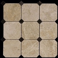 Каменная мозаика Natural Octagon 7M036+7M076-BP (10х10) 30,5х30,5
