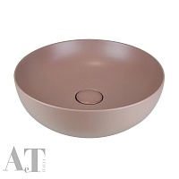 Раковина AeT ELITE 45 розовый матовый L615T0R0V0142