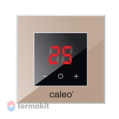 Терморегулятор встраиваемый Caleo Nova (кофейный)