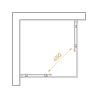 Душевой уголок RGW Passage PA-030B 1950x800x800 черный 3508103088-14