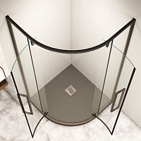 Душевой уголок RGW Stilvoll SV-53 2000x1000x1000 черный 06325300-14