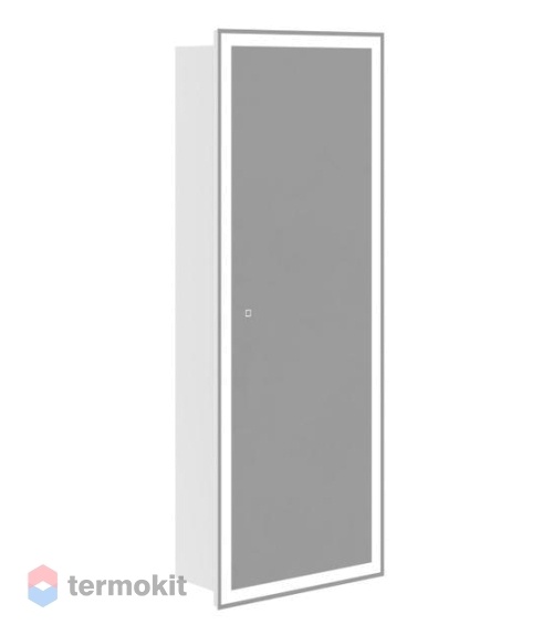 Шкаф-колонна Corozo Делавэр 45 подвесной, с подсветкой и сенсорным выключателем белый SD-00001321