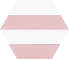 Керамогранит Codicer Porto Hex. Capri Pink 25x22