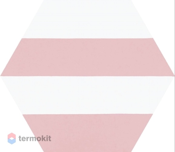 Керамогранит Codicer Porto Hex. Capri Pink 25x22