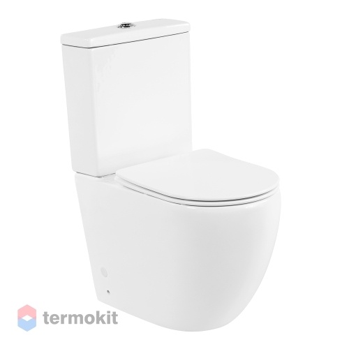 Унитаз напольный BelBagno AMANDA с сиденьем микролифт BB051CPR/BB051SC