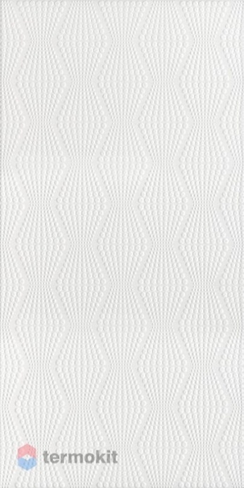 Керамическая плитка Kerama Marazzi Беллони OS/A363/48018R Декор белый матовый структура обрезной 40x80x1
