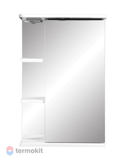 Зеркальный шкаф Stella Polar Нелея 55/С правый белый SP-00000043